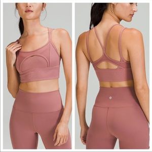 LULULEMON- NULU AND MESH SPORTS BRA